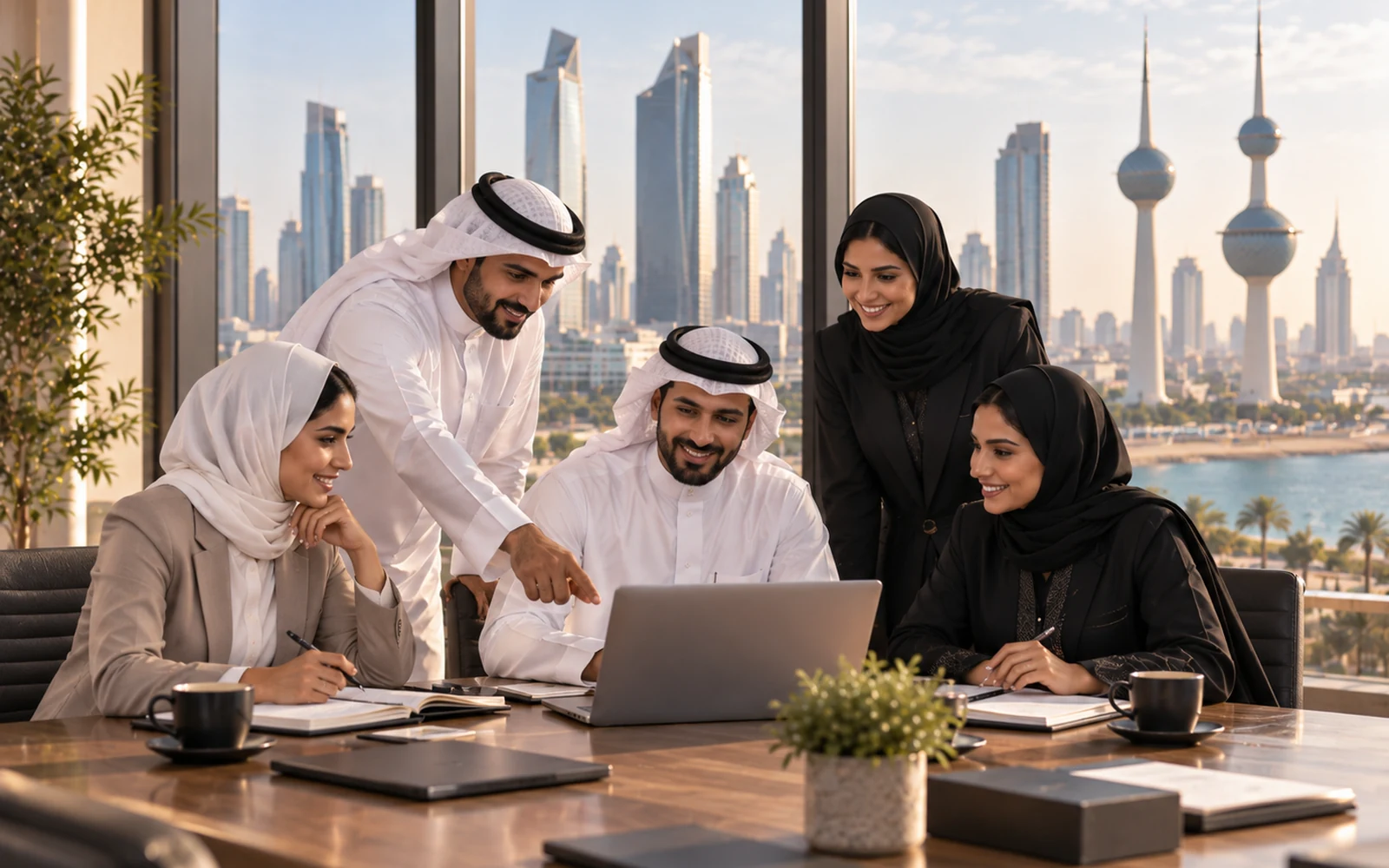 Connected Kuwait business network